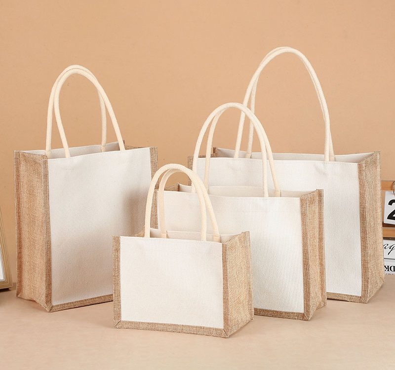 jute tote bag