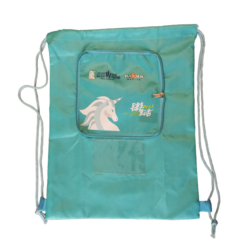 foldable drawstring bag