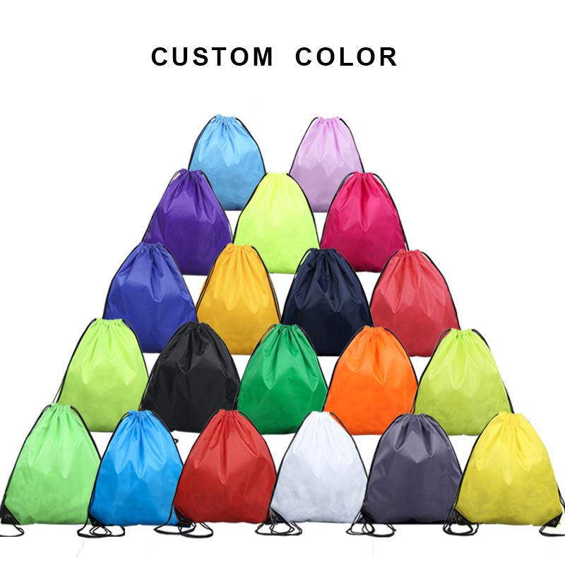 color drawstring bag