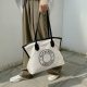 long hanlde canvas tote bag