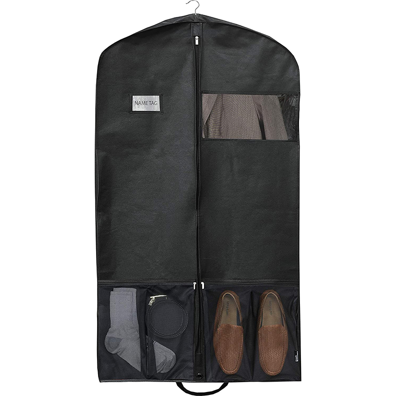 black-garment-bag